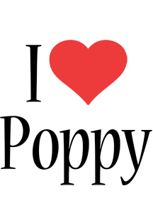 Poppy Logo - Poppy Logo | Name Logo Generator - I Love, Love Heart, Boots, Friday ...