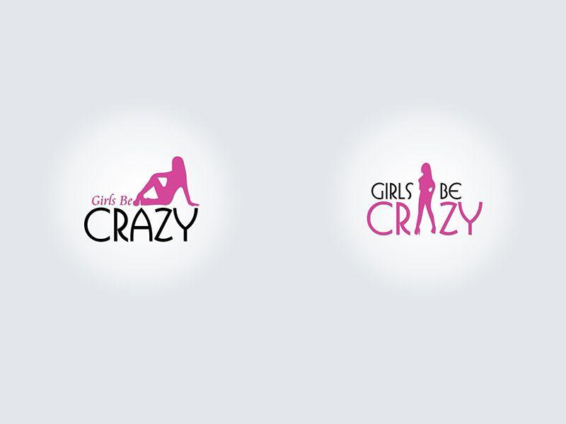 Crazy Logo - Crazy Girl Logo Design Mockup by Deepak Shukla | Dribbble | Dribbble