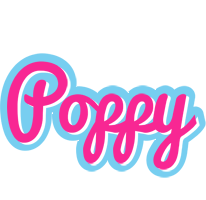 That Poppy Logo - Poppy Logo. Name Logo Generator, Love Panda, Cartoon