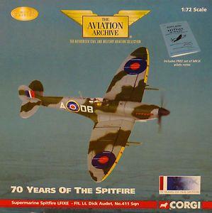 Spitfire Grizzly Logo - Corgi AA31925 Spitfire Mk IX RAF No.411 (Grizzly Bear) Sqn, Dick ...