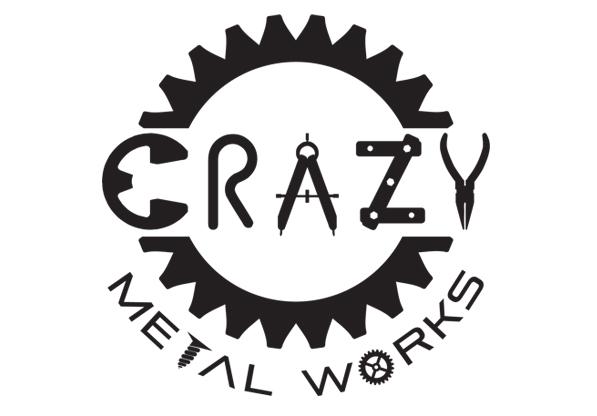 Crazy Logo - Austin Web & Design + Portfolio + Logo Design + Crazy Metal Works