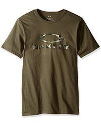 Camo Oakley Logo - Oakley 50-stealth Ii T-shirt Camo Logo In Black in Black for Men - Lyst