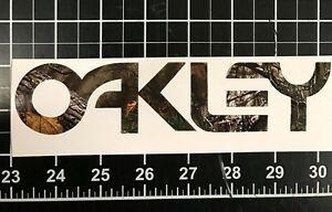 Camo Oakley Logo - Oakley Logo Real Tree Camo Decal Sticker Ski Snowboard Goggles ...