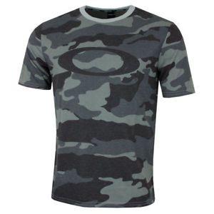 Camo Oakley Logo - Oakley Mens Gel Camo Logo Ohdrolix SS T-Shirt 44% OFF RRP | eBay