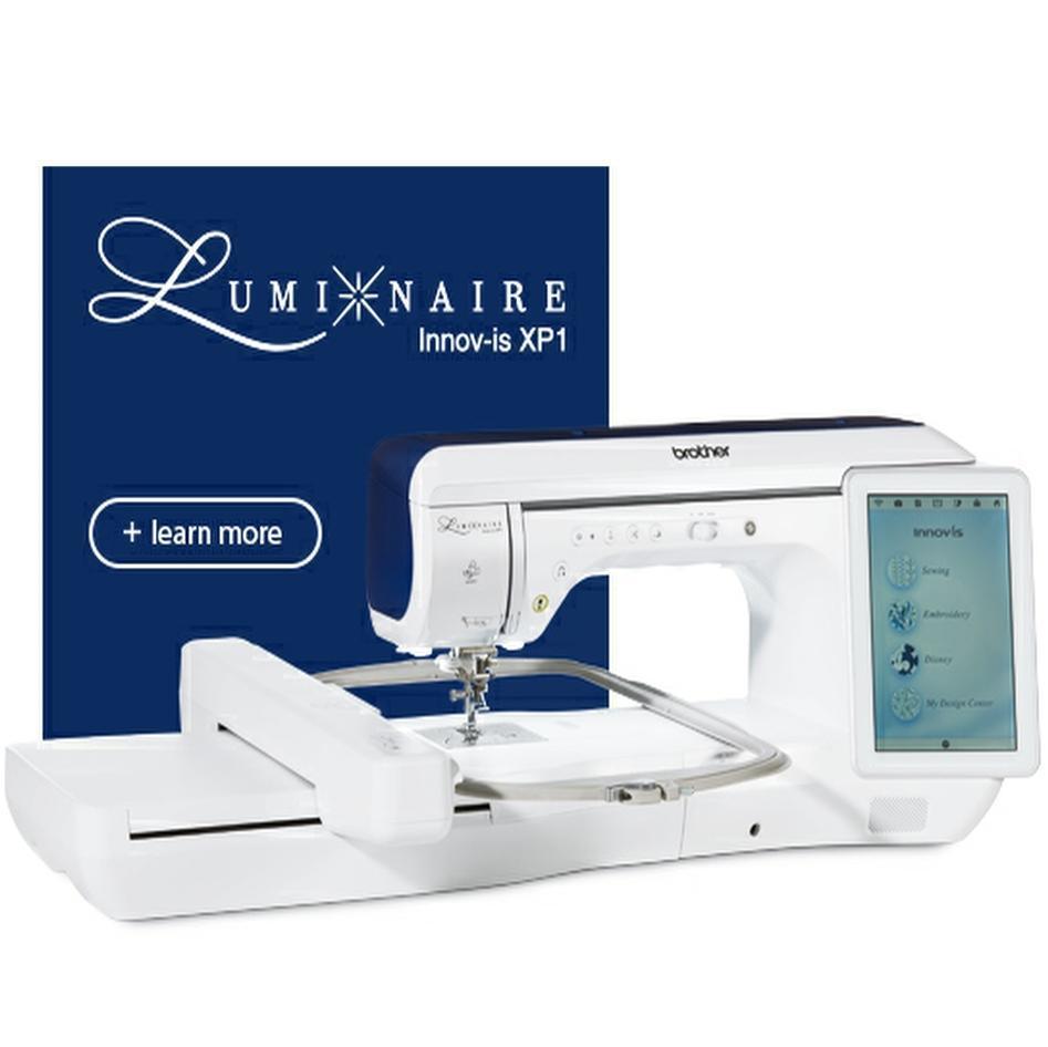 Brother Luminaire Logo - BROTHER INNOVIS XP1 Luminaire — jaycotts.co.uk - Sewing Supplies