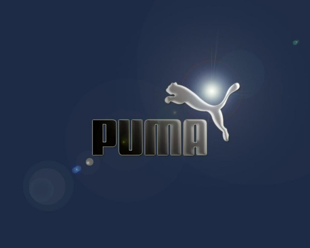 Blue Puma Logo - Puma Logo Wallpaper