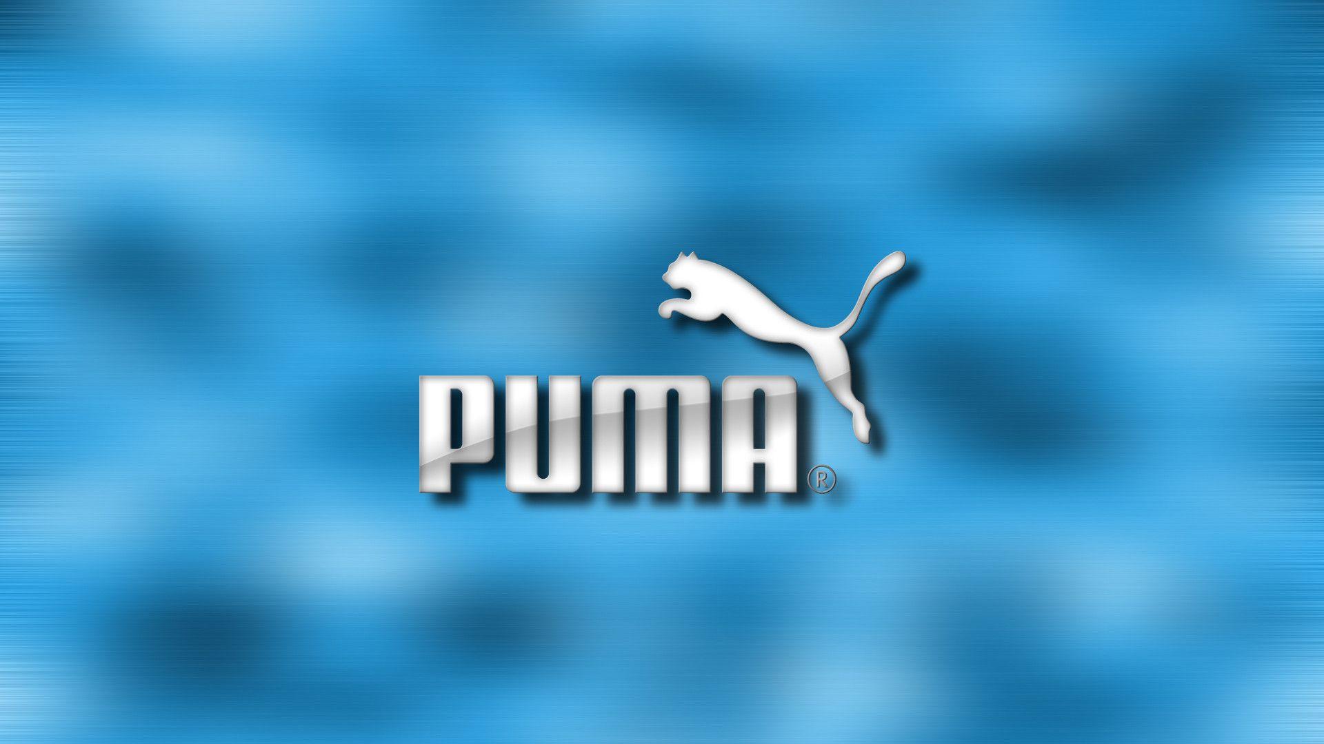 Blue Puma Logo - Puma Logo Wallpapers - Wallpaper Cave