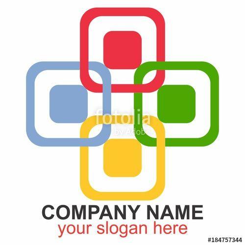 Cross in Square Logo - Cross, Business, Colorful, Tourism, Healthy, Education, Tour ...