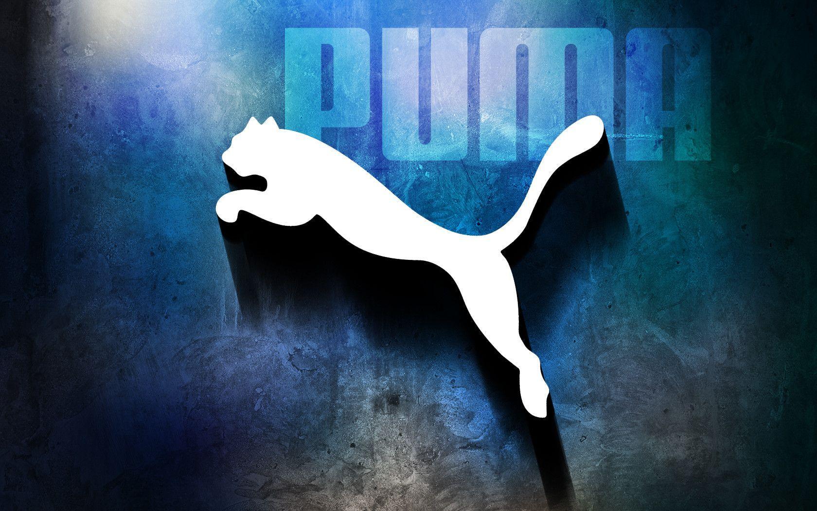 Blue Puma Logo - Puma Logo Wallpaper