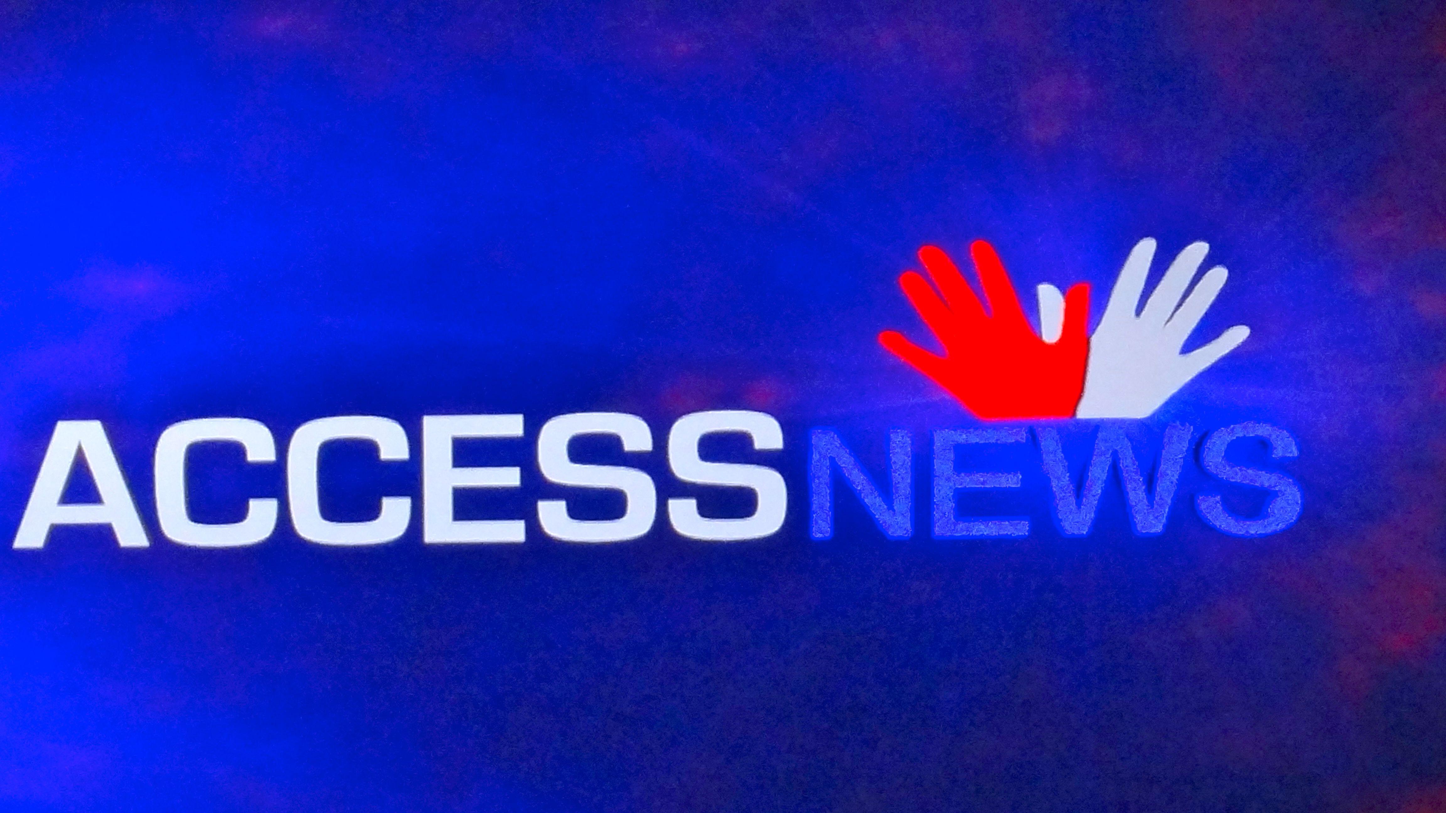 Blue Hand TV Logo - ACCESS News tv Logo | Civication, Inc.