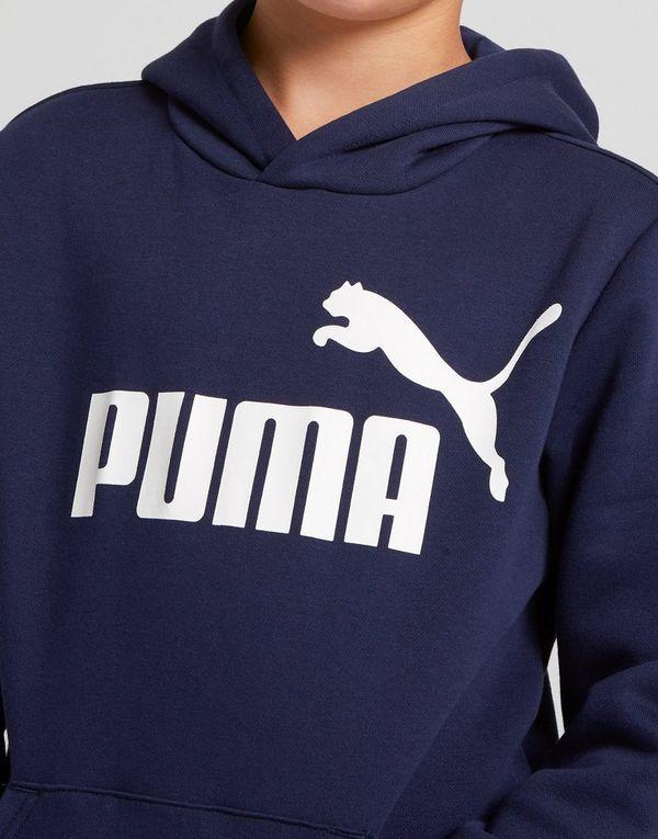 Blue Puma Logo - PUMA Core Logo Hoodie Junior