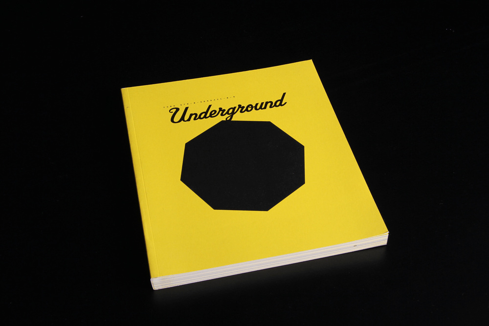 Yellow Tilted Square Logo - Underground [book] — Peter Maybury