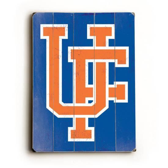 UF Logo - University of Florida, UF Logo Wood Sign at AllPosters.com
