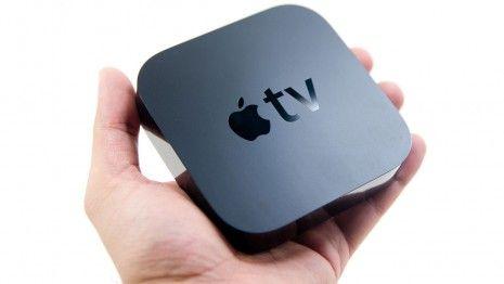 Blue Hand TV Logo - Apple TV Hands On Reviewers Praise 'revolutionary' Remote. The Week UK