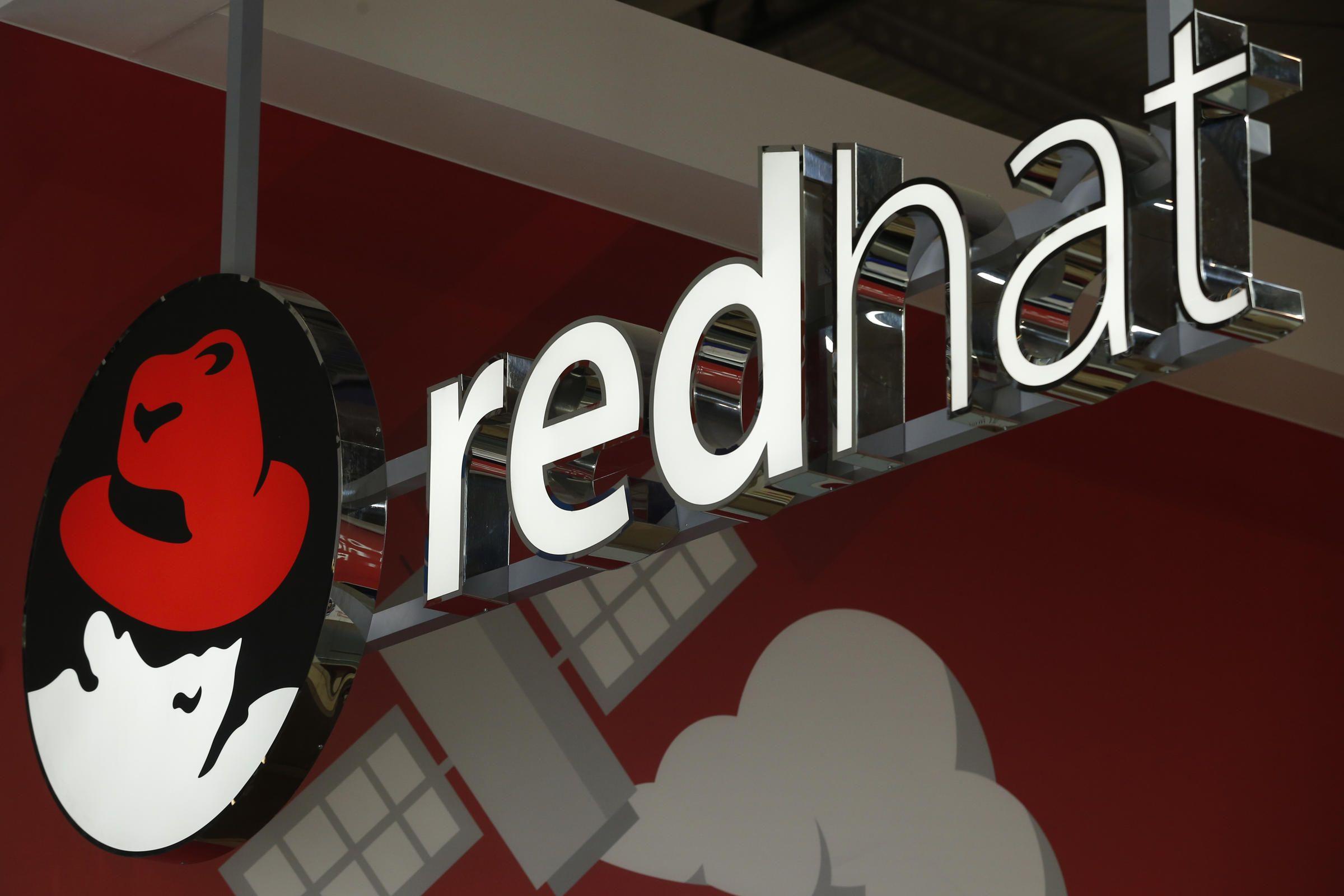 Giant Red P Logo - In Major Acquisition, IBM Will Acquire Open-Source Software Company ...