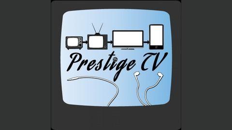 Blue Hand TV Logo - Prestige TV | Listen via Stitcher Radio On Demand