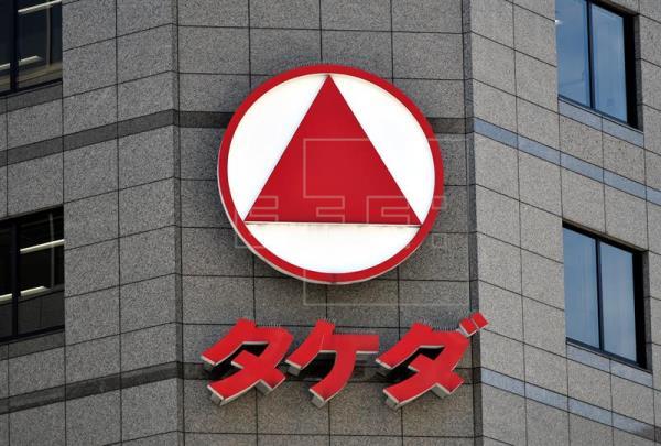 Giant Red P Logo - Japanese pharma giant Takeda buys Ireland's Shire for $62.3 billion