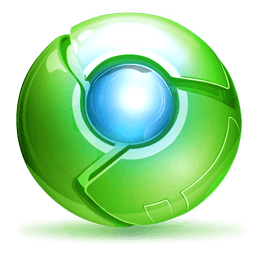 Chrome and Green Logo - Google Chrome Logo Collection: 2015
