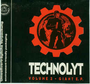 Giant Red P Logo - Technolyt Volume 2 E.P