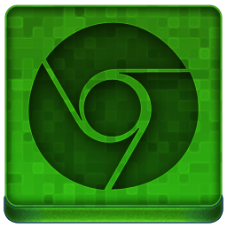 Chrome and Green Logo - Green Chrome Icon Icon Set