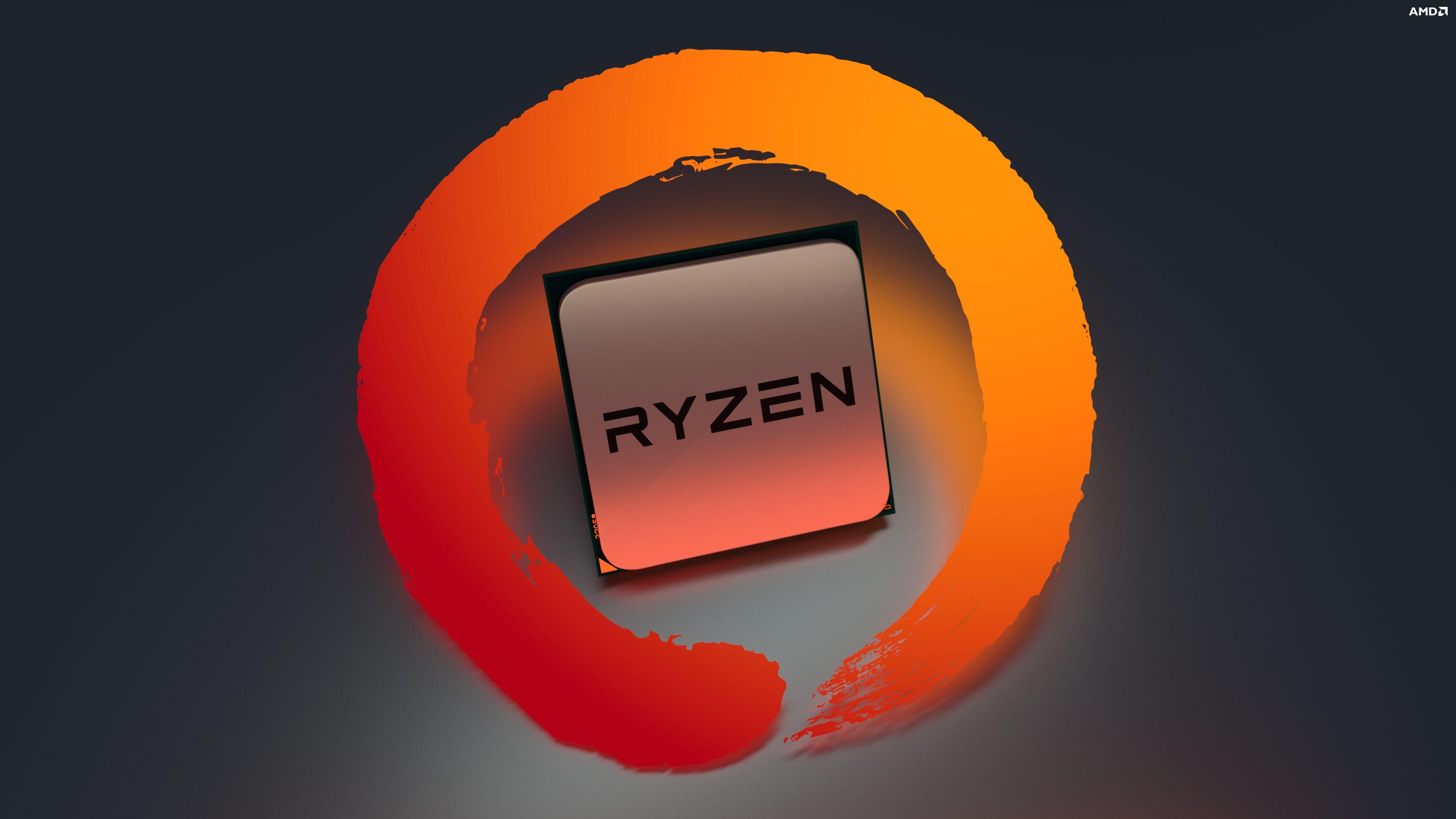 AMD Ryzen 4K Logo - 4K Ryzen Wallpaper (Rendered by me) : Amd