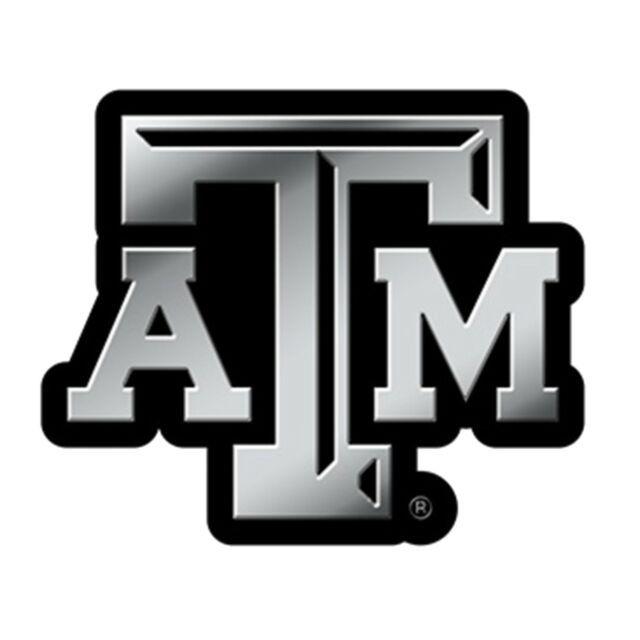 Aggies Logo - Texas A&m Aggies Logo 3D Chrome Auto Decal Sticker Truck Car Rico