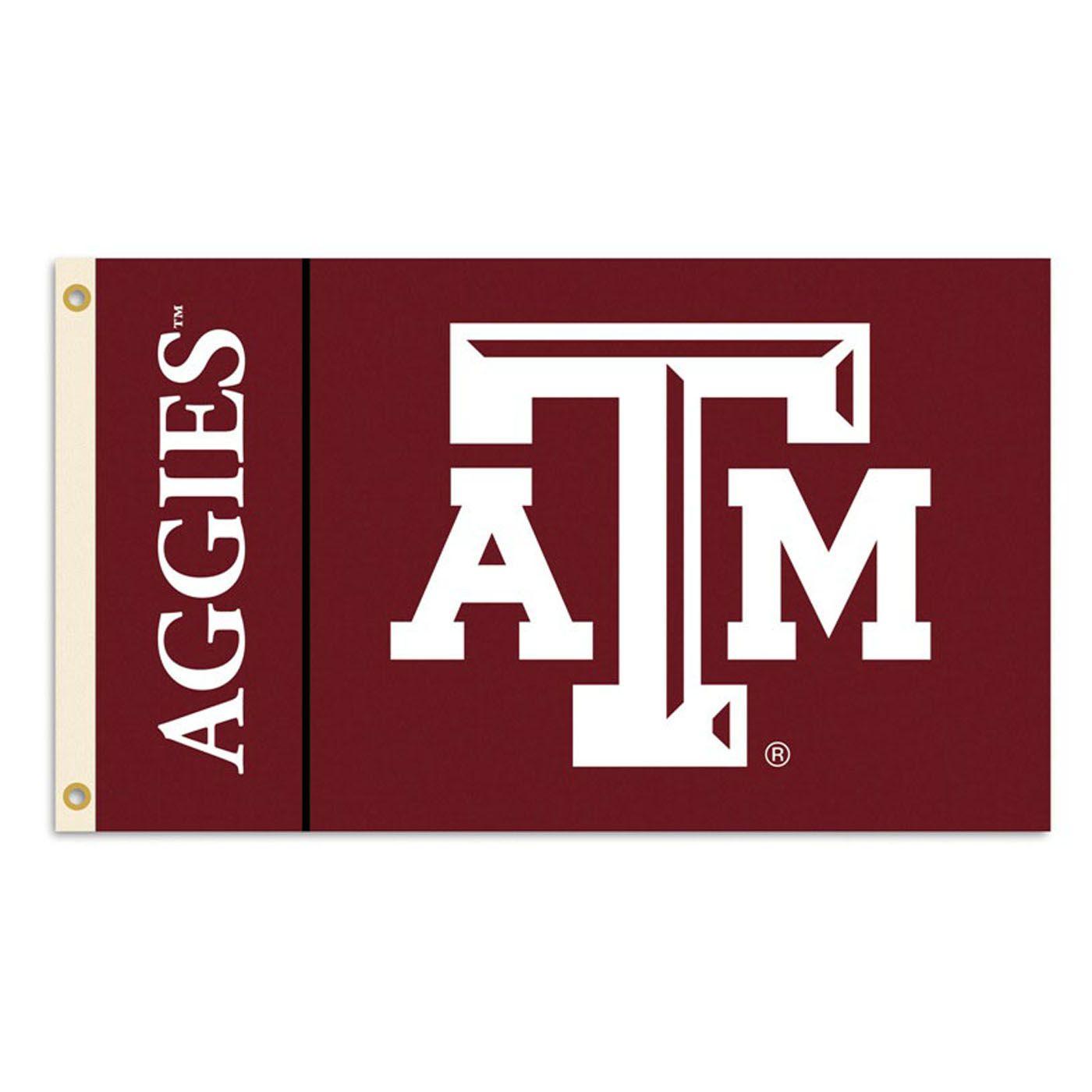 Aggies Logo - Texas A&M Aggies 3ft x 5ft Team Flag Design 2