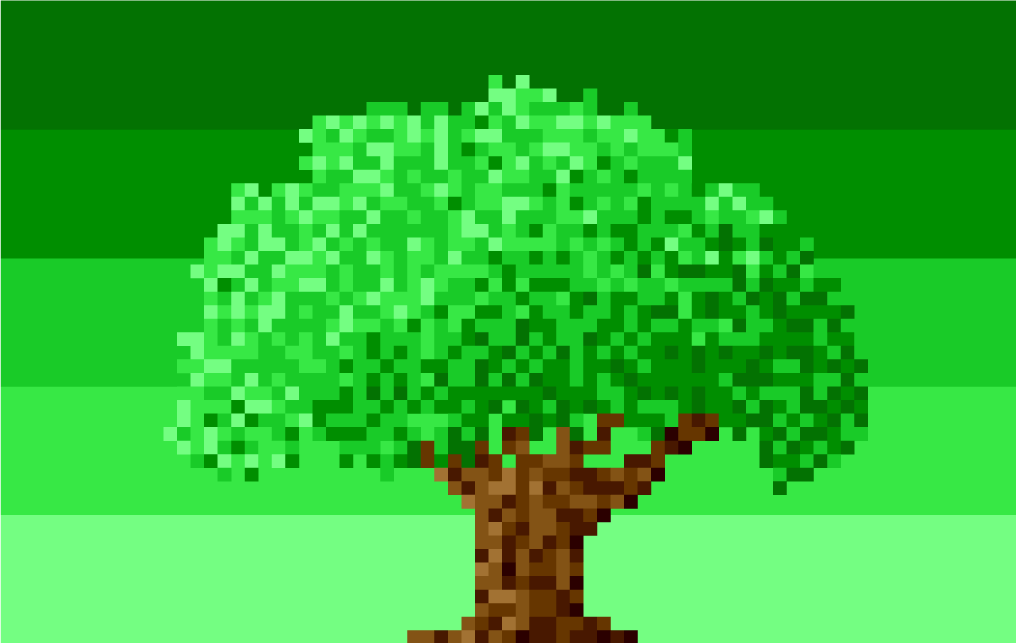 8 Green Logo - 8-Bit-Tree-Logo-Green-Park-School | Thom's Blog