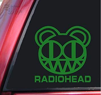 8 Green Logo - Amazon.com: RADIOHEAD Vinyl Decal Sticker (8