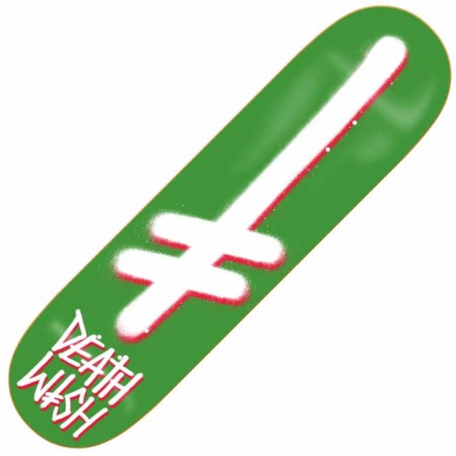 8 Green Logo - Deathwish Skateboards Deathwish Gang Logo Green White Skateboard
