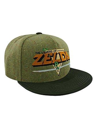8 Green Logo - Buy The Legend of Zelda 8 Bit Logo Green Snapback Cap: One size Fits