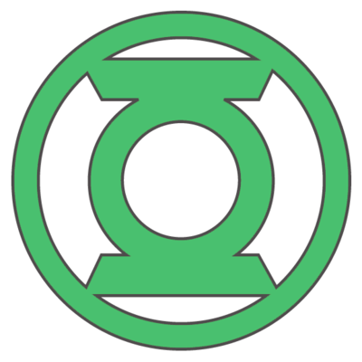 8 Green Logo - Green Lantern Lantern Logo Youth T Shirt (Ages 8 12) Of Gotham