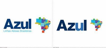 Azul Airlines Logo - Mundo Das Marcas: AZUL LINHAS AÉREAS