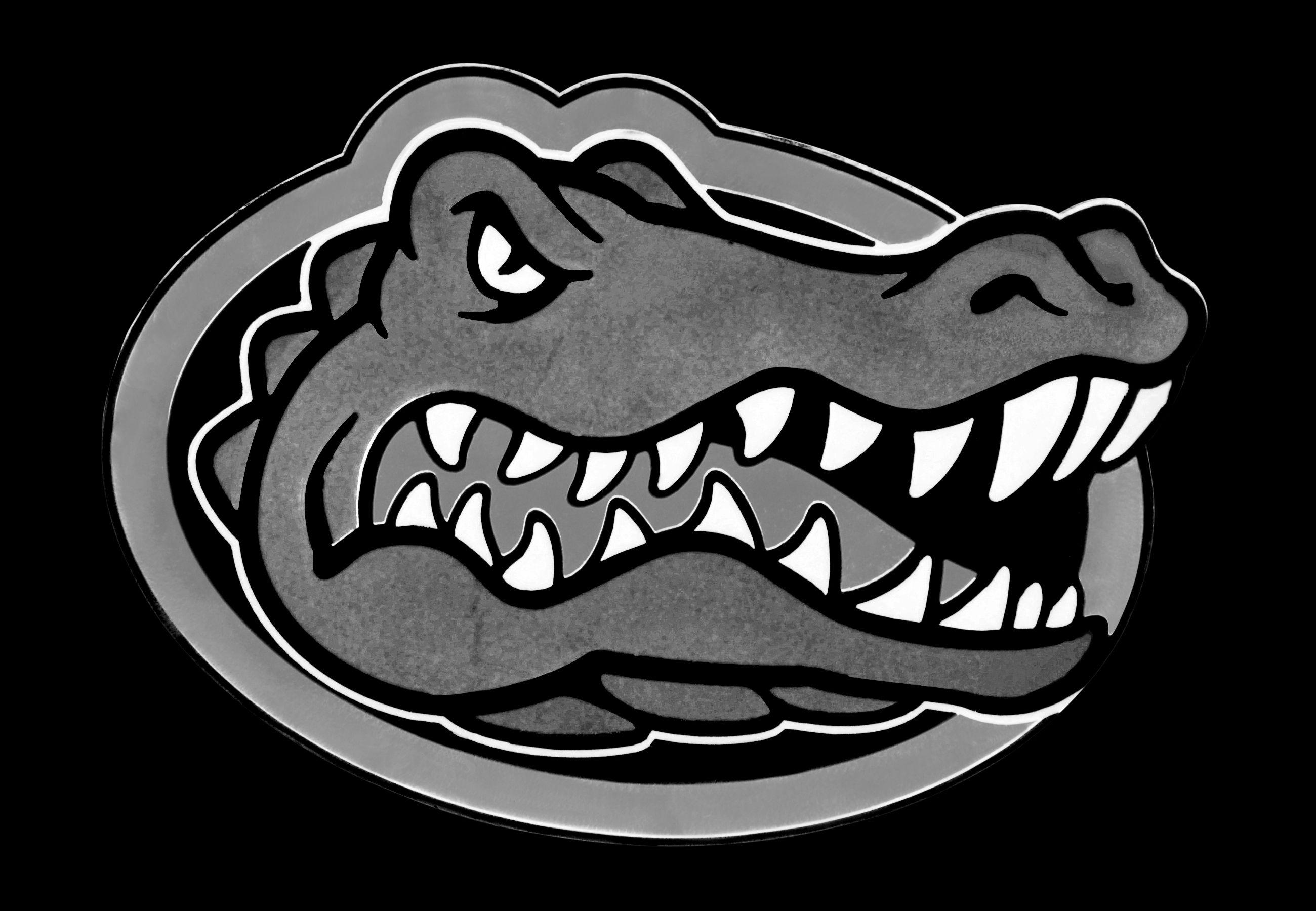 Black and White Gator Logo - Florida Gators Logo, Florida Gators Symbol, Meaning, History and ...