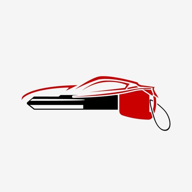 Auto Car Logo - silhouette Car with key auto car logo Template for Free Download on ...