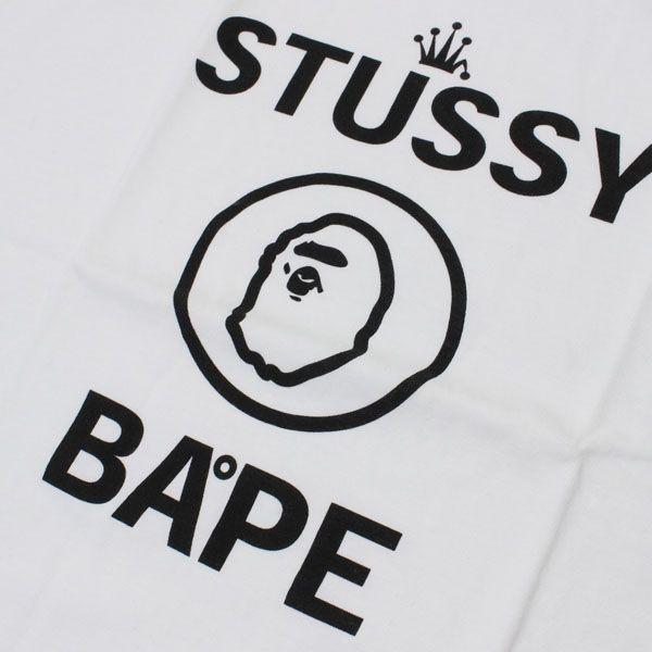BAPE X Stussy Logo - stay246: A BATHING APE (APE beishingu a) x STUSSY 10AW STUSSY BAPE