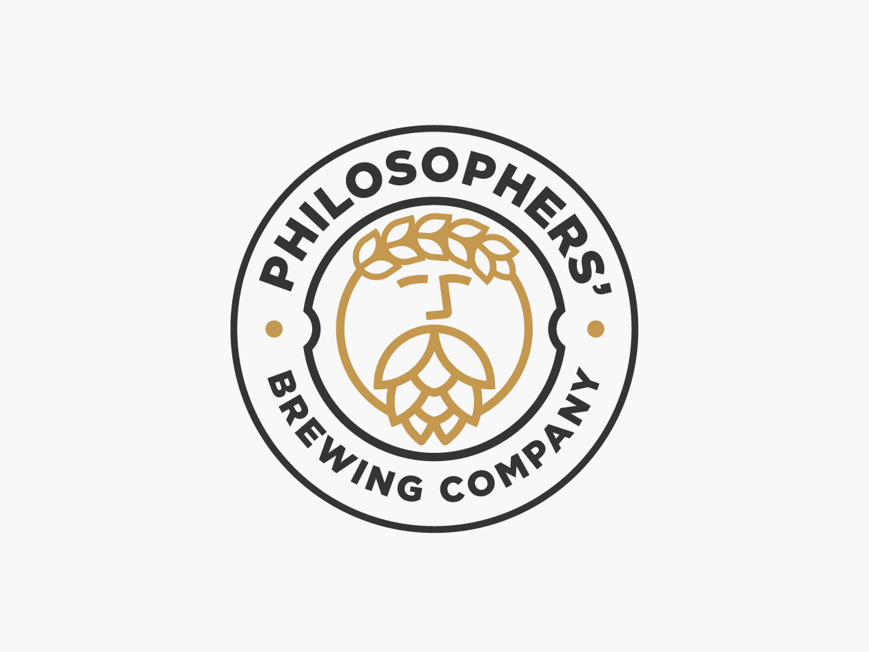 Philosophy Logo - Logo design for PHILOSOPHERS' BREWING COMPANY by Dianna. Dribbble