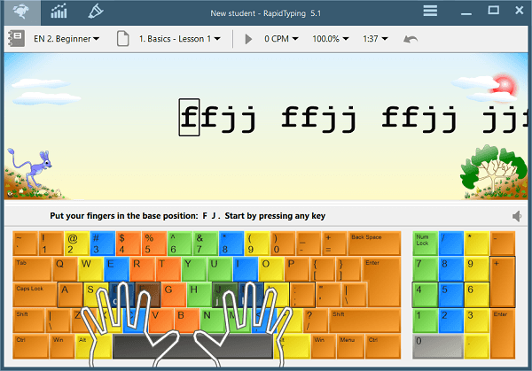 Typing Trainer Logo - RapidTyping - Advance your typing speed and accuracy with the newest ...