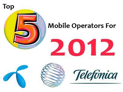 Leading Telecommunications Company Logo - Top 5 Mobile Operators of 2015