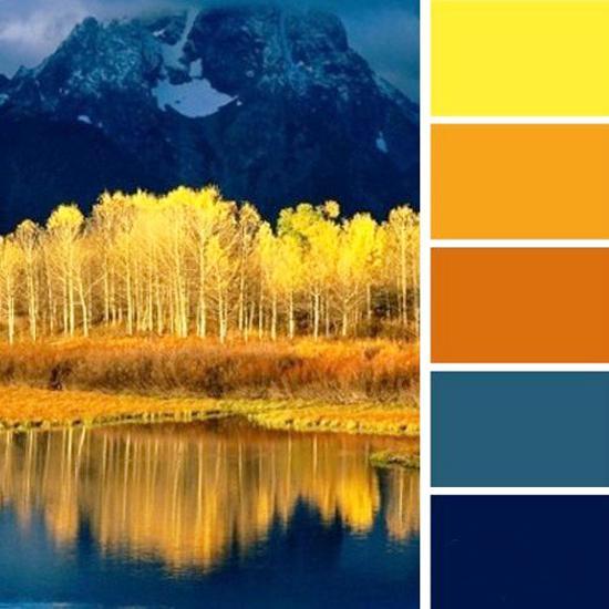 Yellow-Orange and Blue Logo - 33 Orange Color Schemes, Inspiring Ideas for Modern Interior ...