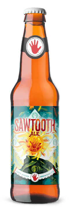 Sawtooth Beer Logo - Sawtooth Ale | Left Hand Brewing