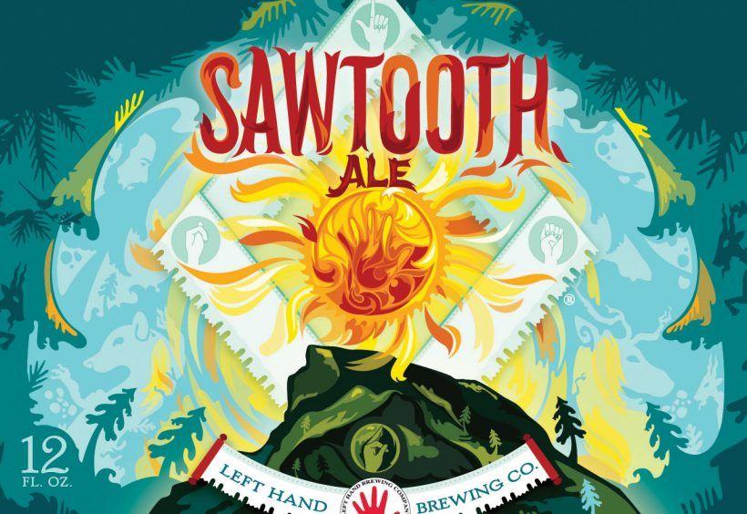 Sawtooth Beer Logo - Sawtooth Ale by Left Hand Brewing Co. | BeerAdvocate