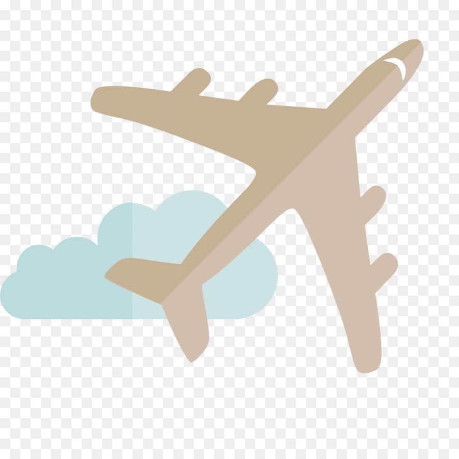 Flying Aircraft Logo - Airplane Flight Aircraft Clip art - Creative cartoon flying aircraft ...