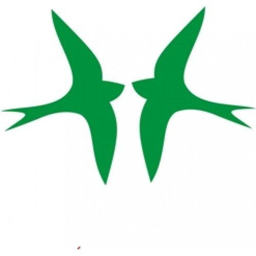 Flying Aircraft Logo - Flying Aircraft Logo, Vinyl Graphics Decal Sticker GraphicsMaxx.com