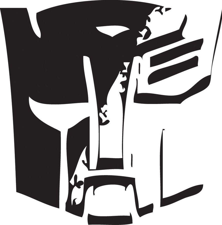 Transformers Black and White Logo - Transformers logo black and white 2531993 - moya-shkola.info