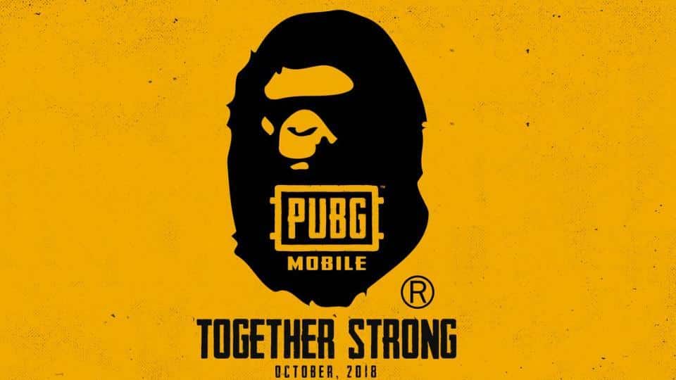 Pubg Mobile Logo - PUBG Mobile Collaborates With BAPE For Exclusive In Game Outfits