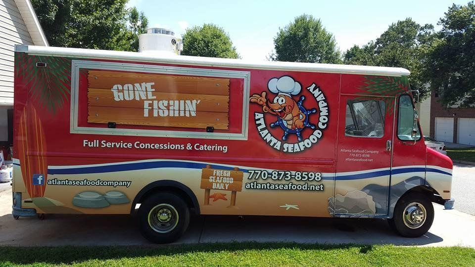 Food Truck Company Logo - Atlanta Seafood Company Food Trucks