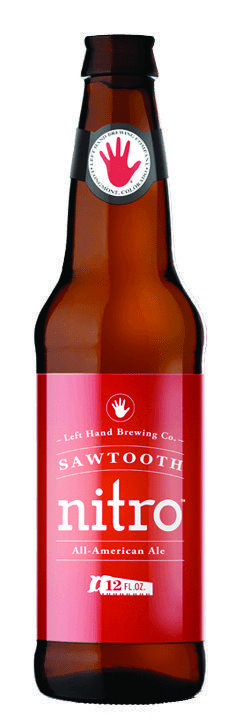 Sawtooth Beer Logo - Left Hand Sawtooth NITRO
