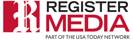 Red Media Logo - Register Media