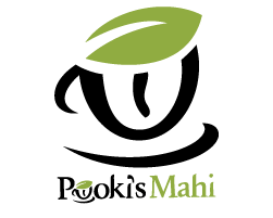 Kona Coffee Logo - Private Label Zesty Mint Tea Pods - Pooki's Mahi®